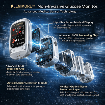 🔥Final 3 Hours: 70% OFF🏆Develops Newly Launched Non-Invasive Smart Blood Sugar Tracking Device✅