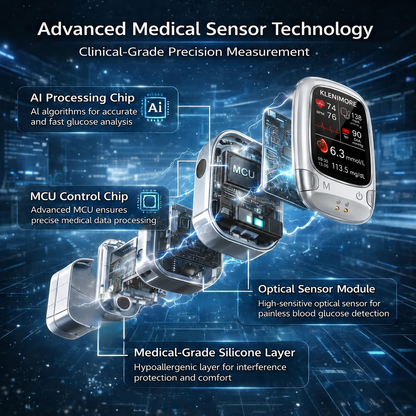🔥Final 3 Hours: 70% OFF🏆Develops Newly Launched Non-Invasive Smart Blood Sugar Tracking Device✅
