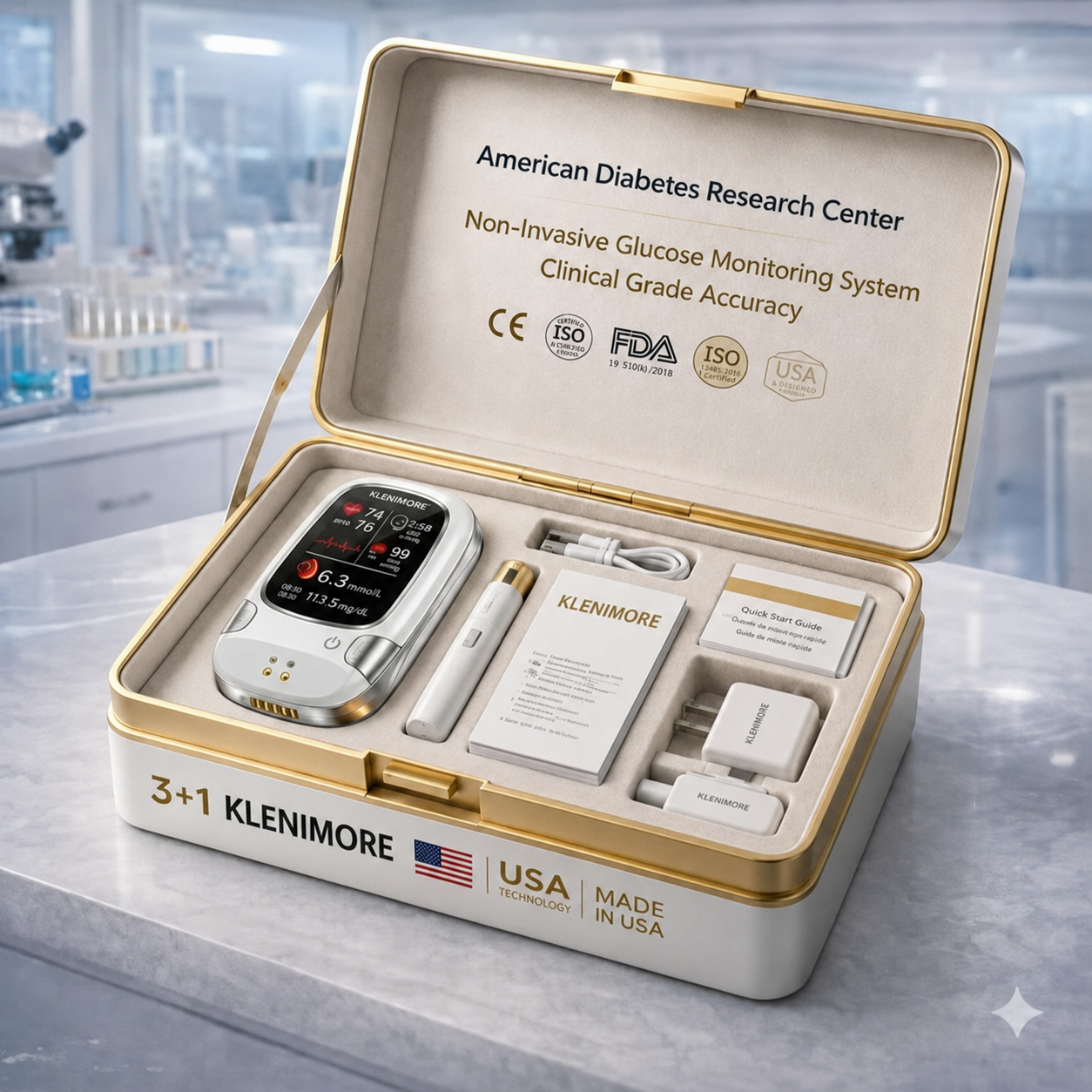 🔥Final 3 Hours: 70% OFF🏆Develops Newly Launched Non-Invasive Smart Blood Sugar Tracking Device✅