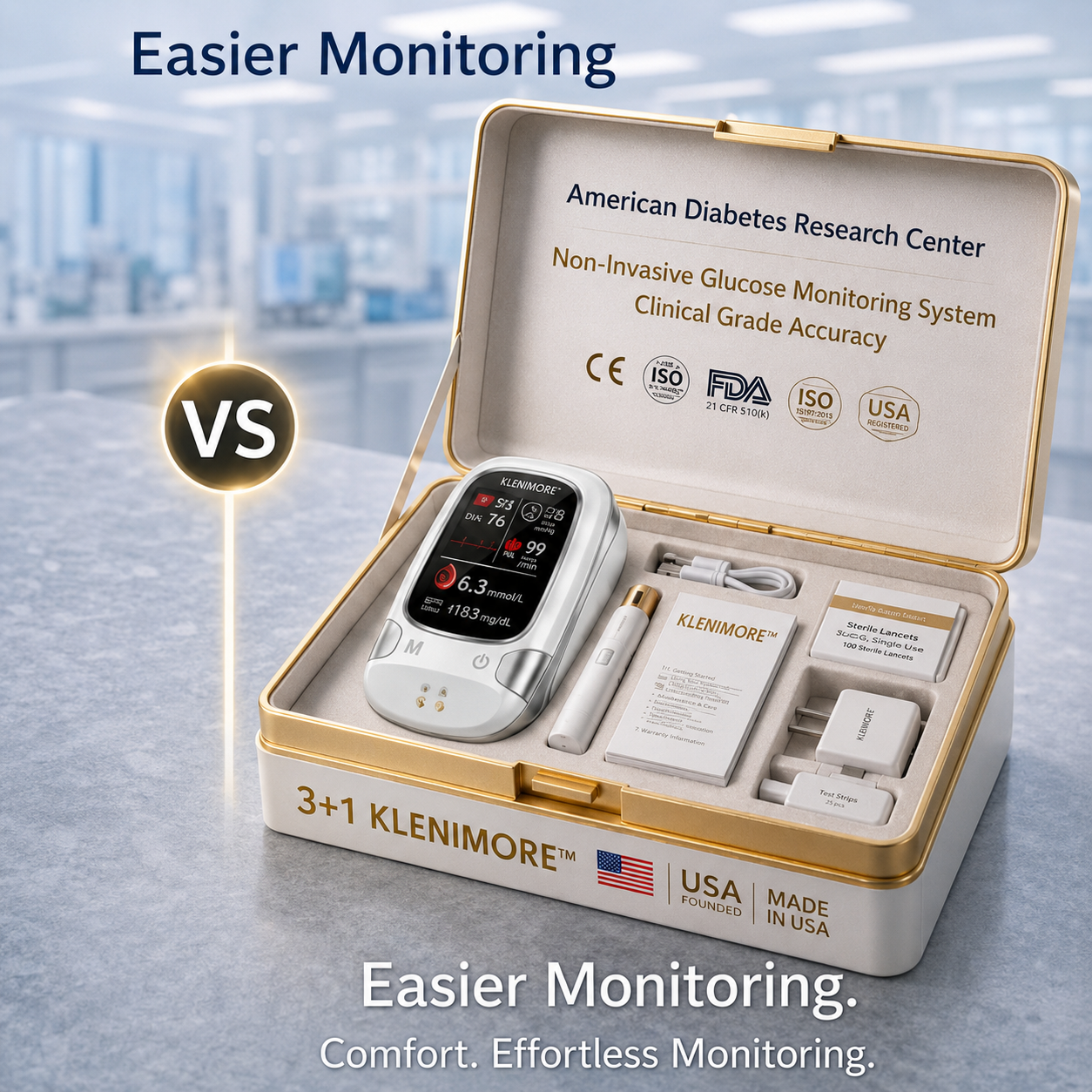 🔥Final 3 Hours: 70% OFF🏆Develops Newly Launched Non-Invasive Smart Blood Sugar Tracking Device✅