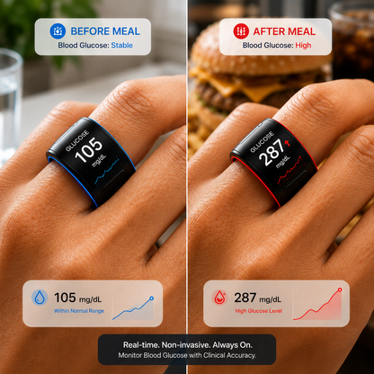 🎉 75% OFF Launch Offer🔥Pryxo™ G1 Non-Invasive Smart Ring