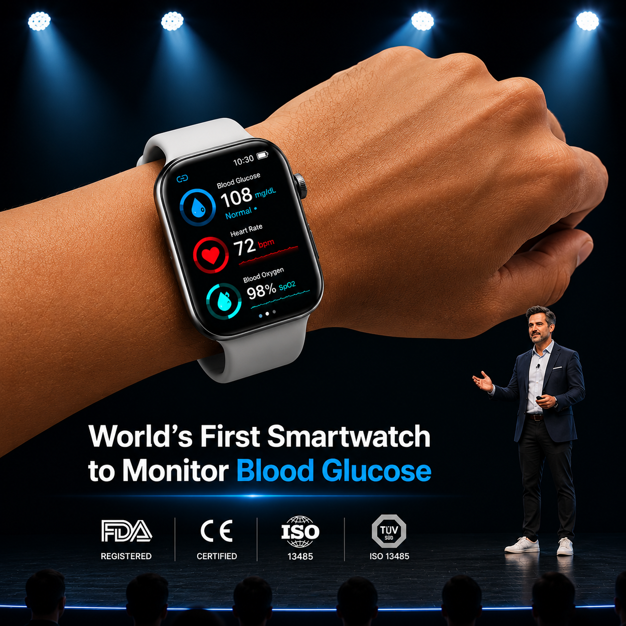 🎉 80% OFF Launch Offer 🔥 Pryxo™ X10 Non-Invasive SmartWatch