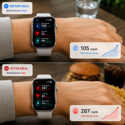 🎉 80% OFF Launch Offer 🔥 Pryxo™ X10 Non-Invasive SmartWatch