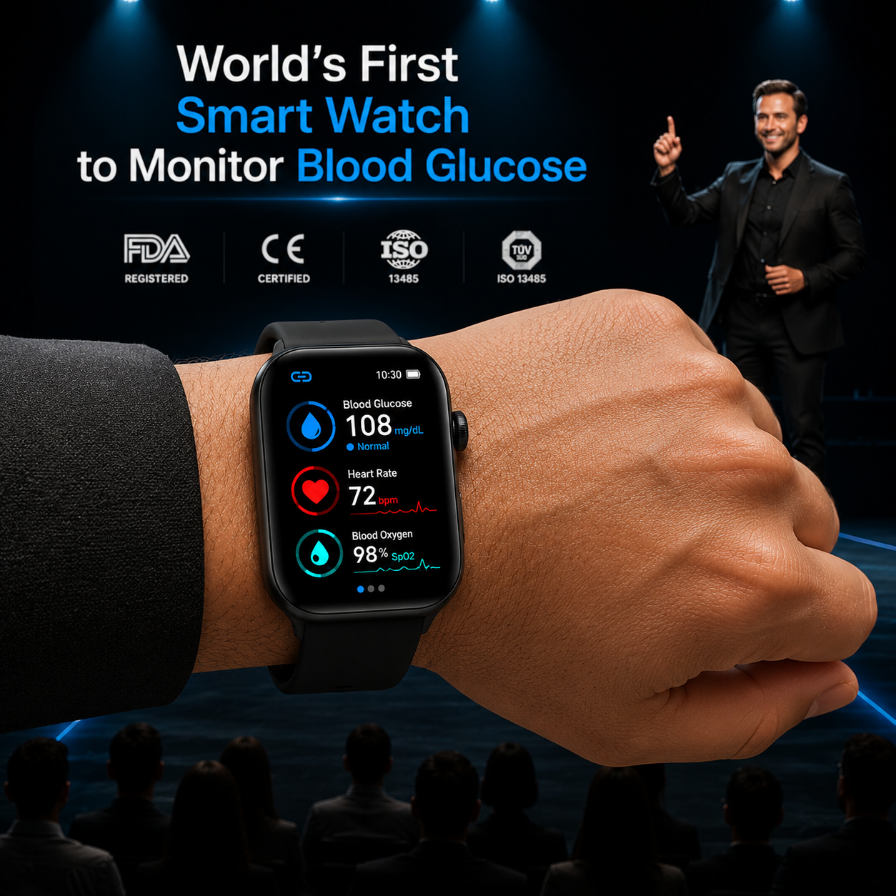 🎉 80% OFF Launch Offer 🔥 Pryxo™ X10 Non-Invasive SmartWatch