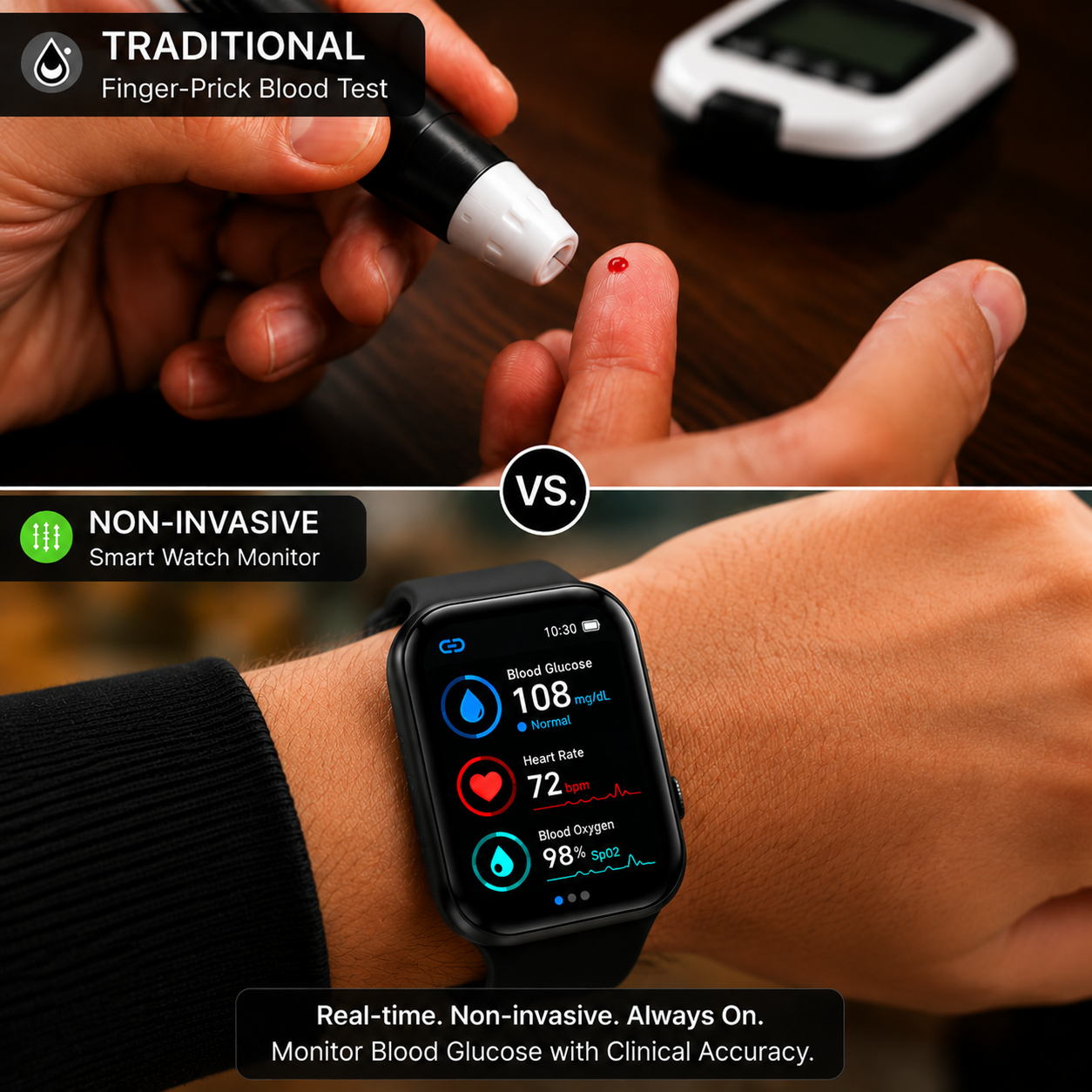 🎉 80% OFF Launch Offer 🔥 Pryxo™ X10 Non-Invasive SmartWatch