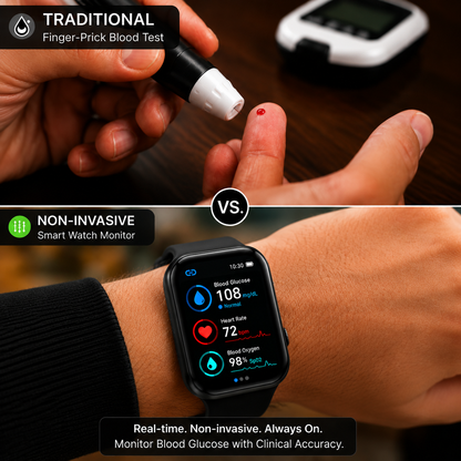🎉 80% OFF Launch Offer 🔥 Pryxo™ X10 Non-Invasive SmartWatch